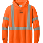 Long Sleeve Segmented Tape Hooded Tee