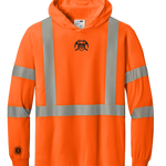 BTLBRN Long Sleeve Segmented Tape Hooded Tee