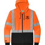 BTLBRN Heavy-Duty Fleece Full-Zip Hoodie