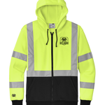 BTLBRN Heavy-Duty Fleece Full-Zip Hoodie